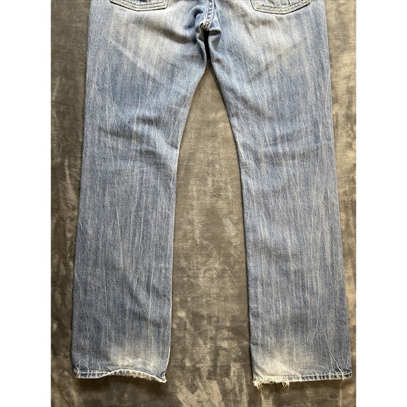 Rock & Roll Denim Jeans Women's 18R BB Gun Regular Fit Boot Cut Western Distress - Picture 9 of 16